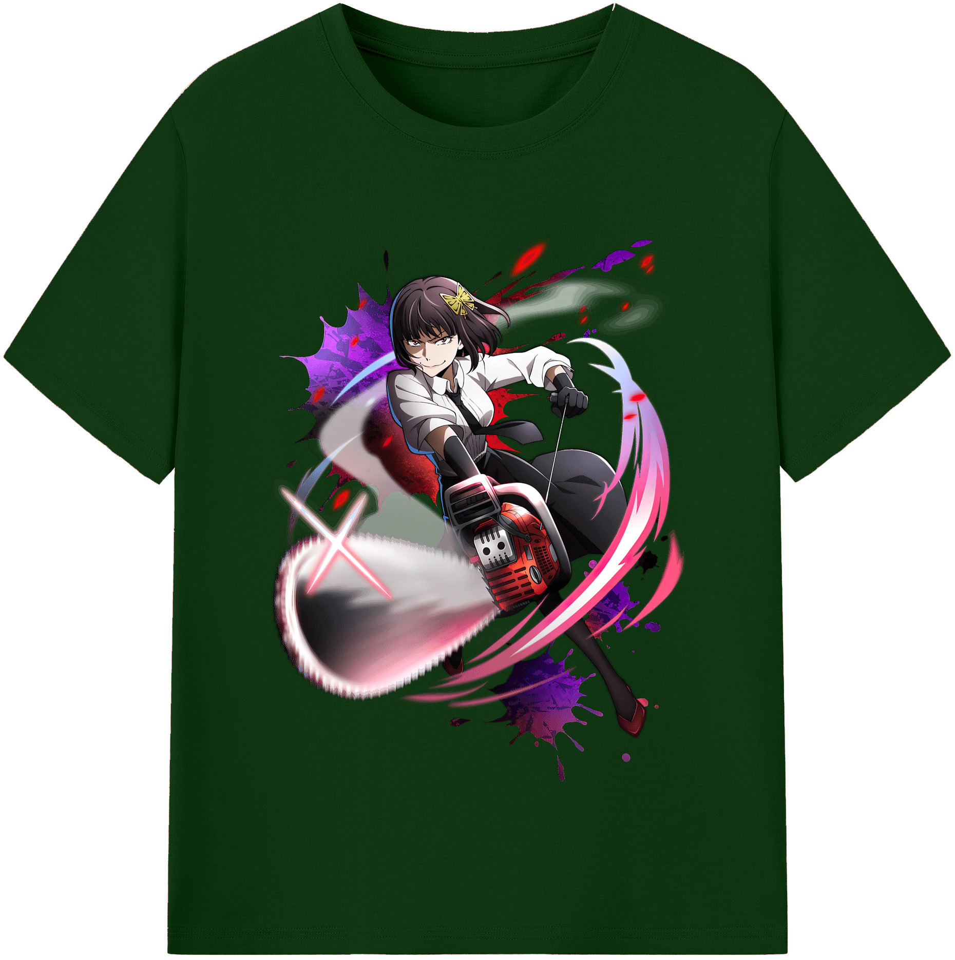 （画像用） 文豪ストレイドッグス Bungo Stray Dogs 綿100％半袖Tシャツ（フロントプリント）